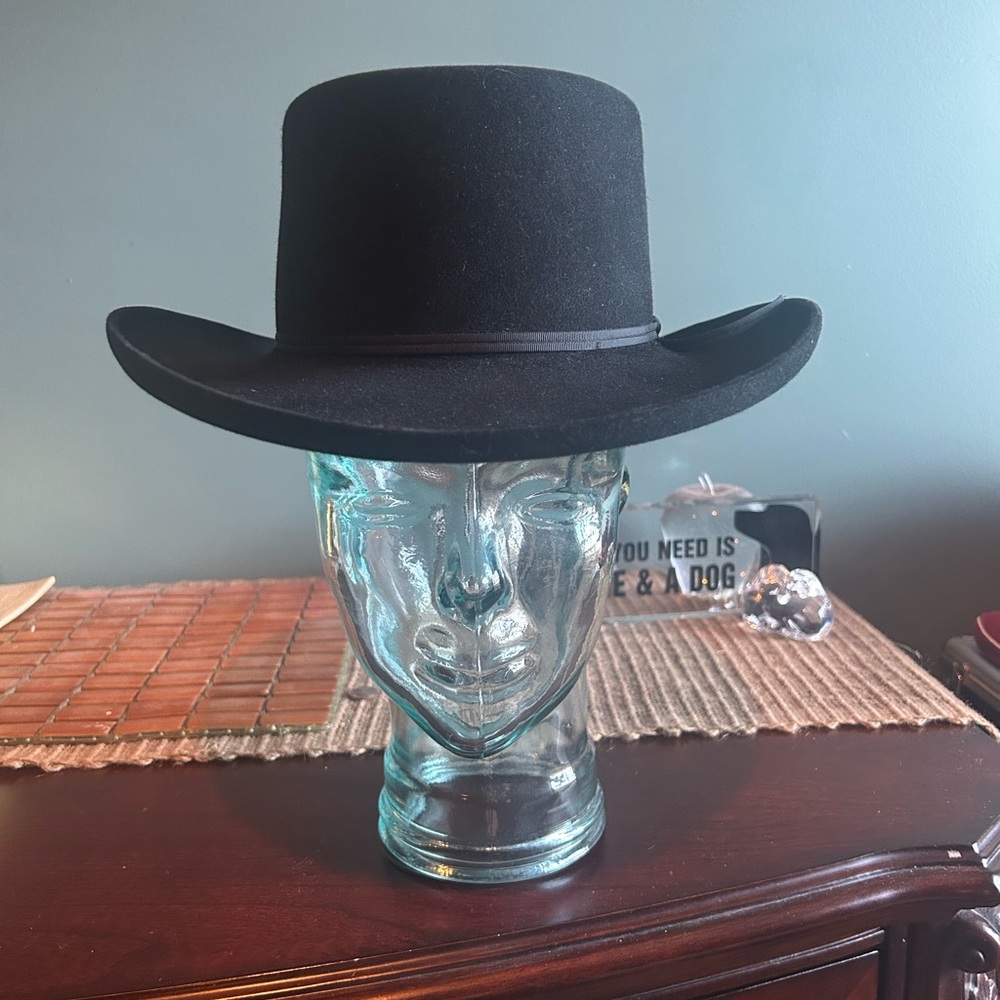 Classic Black Felt Hat